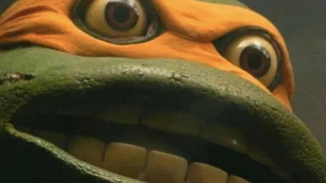 Carte meme Michelangelo Open-Mouthed Stare Reaction