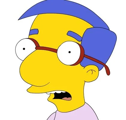 Carte meme Milhouse Daryll Van Houten