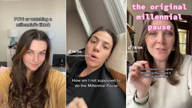Millennial Pause meme card