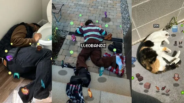 Carte meme Minecraft Loot Drop TikTok Trend