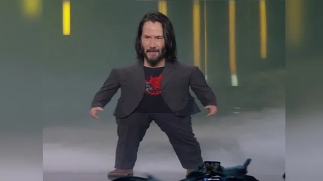 Carte meme Mini Keanu Reeves