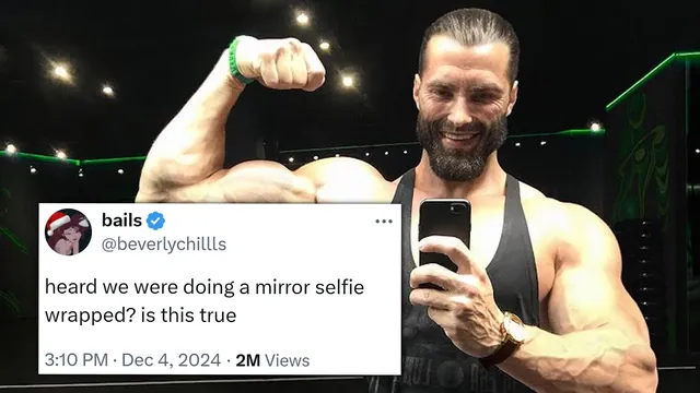 Carte meme Mirror Selfie Wrapped