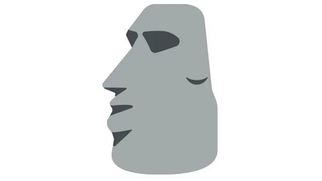 Carte meme Moai Emoji