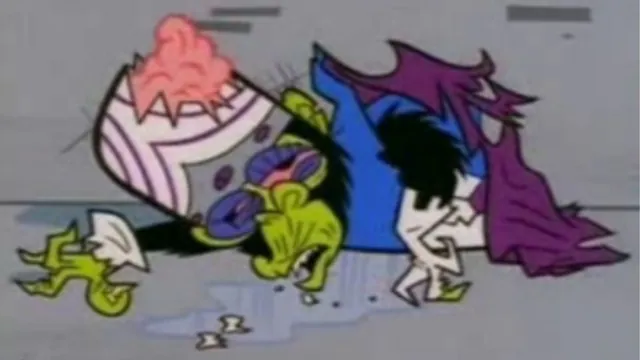 Mojo Jojo Beat Up / Mojo Jojo Jumped meme card