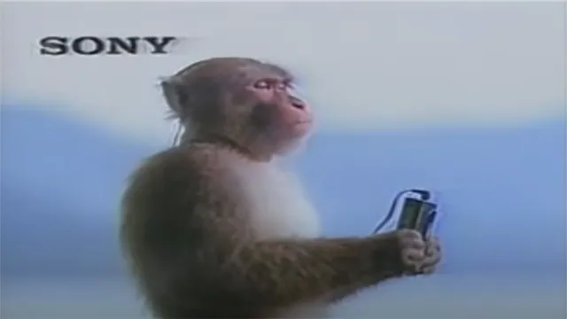 Monkey Sony Walkman meme card