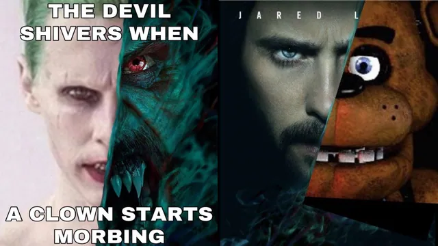 Morbius Poster Parodies meme card