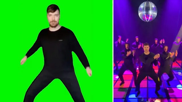 Carte meme Mr. Beast Rizz / MrBeast Dance
