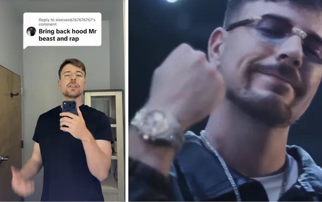 MrBeast Rap meme card