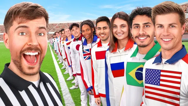 MrBeast's "Every Country Fights for $250,000" meme card