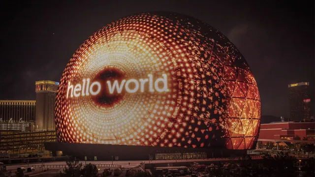 Carte meme MSG Sphere / Vegas Sphere