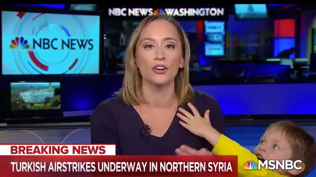 MSNBC Kid Interruption meme card