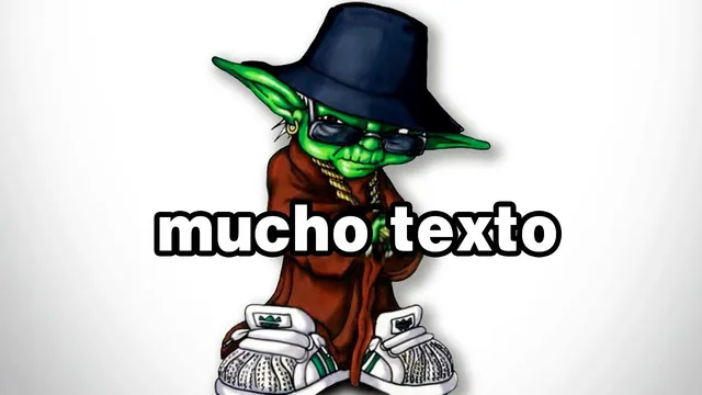 Carte meme Mucho Texto