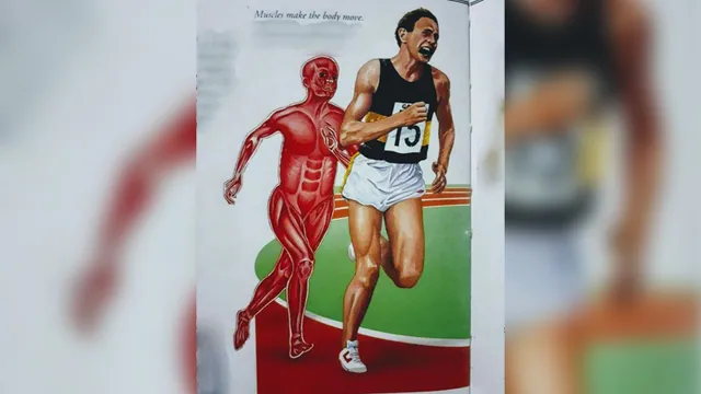 Muscle Man Chasing Runner meme card
