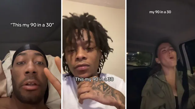 Carte meme My 90 in a 30 Trend