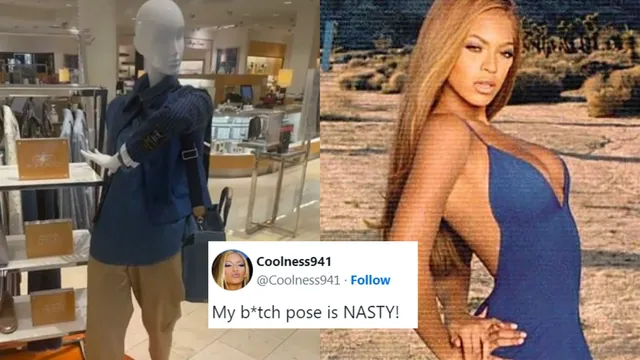 My Bitch Pose Is Nasty meme card