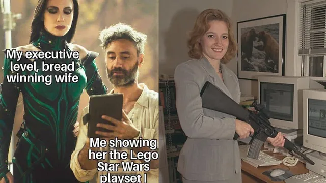 My Executive Level, Bread Winning Wife meme card