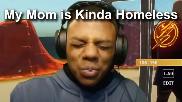 Carte meme My Mom is Kinda Homeless / Please Speed I Need This