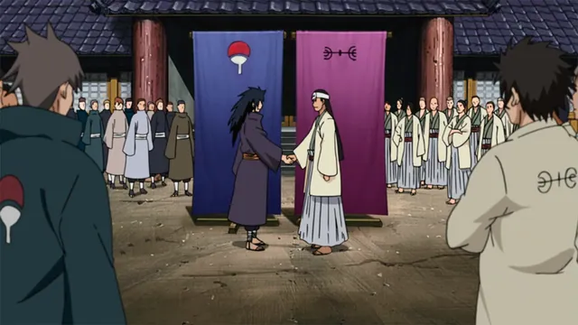 Carte meme Naruto Handshake