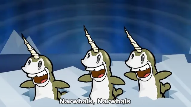 Carte meme Narwhals Song / Narwhals Swimming In the Ocean