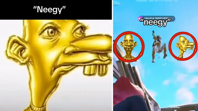 Neegy meme card