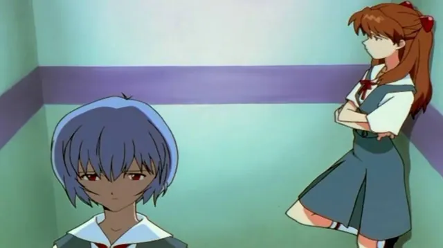 Carte meme Neon Genesis Evangelion Elevator Scene