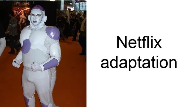 Netflix Adaptation meme card