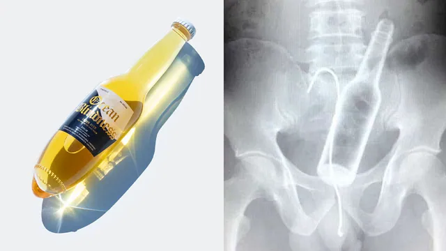 New Beach Corona Bottle meme card