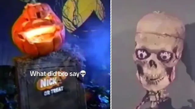 Nick-or-Treat meme card