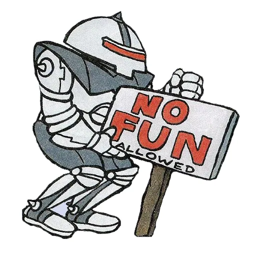Carte meme No Fun Allowed