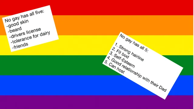 Carte meme No Gay Has