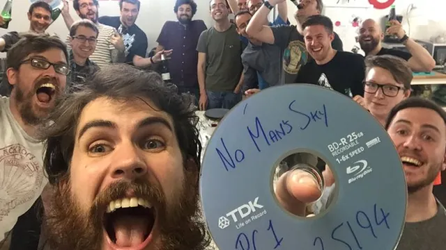Carte meme No Man’s Sky Development Team Celebration Selfie