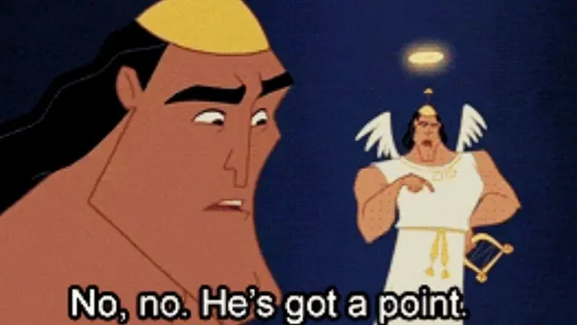 No, No. He's Got a Point meme card