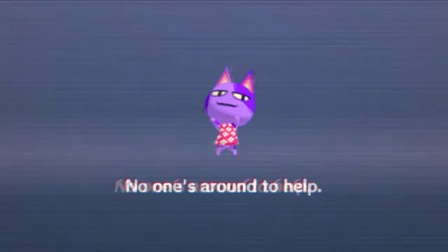 No One's Around to Help meme card