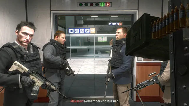No Russian / "Remember - no Russian" meme card