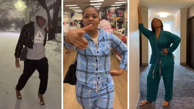 Nobody Knows Me Like You Do / Blue Pajama Girl Dance meme card