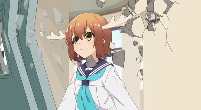 Carte meme Noko Shikanoko Entering a Classroom