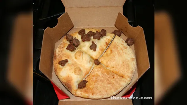 None Pizza With Left Beef meme card