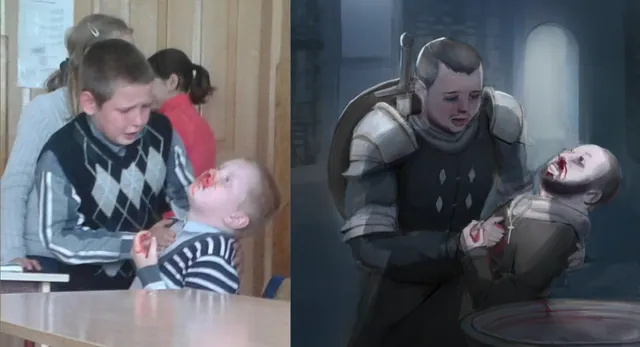 Carte meme Nosebleed Kid