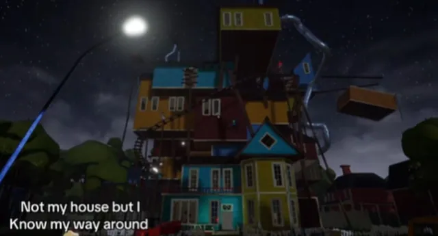 Not My House But I Know My Way Around meme card