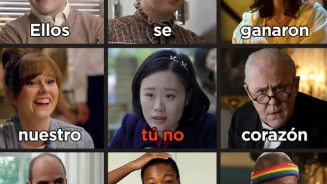 Not You / Tú No meme card