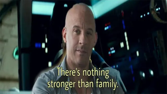 Nothing Stronger Than Family meme card