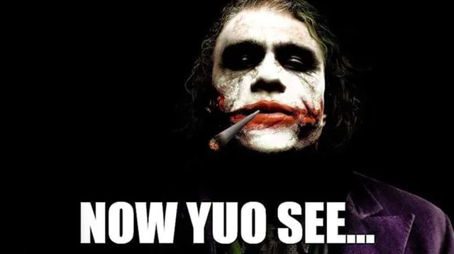 Now Yuo See / Yuo meme card