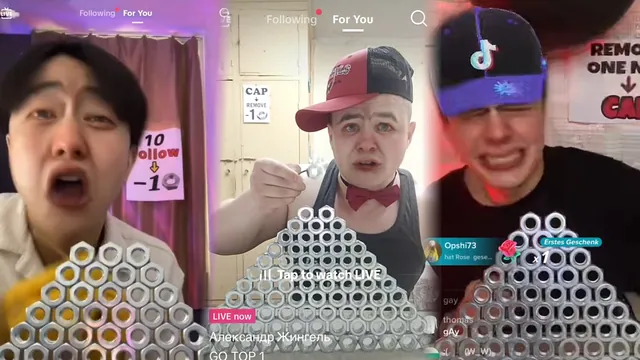 Nut Stacking meme card