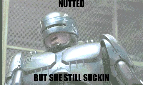 Carte meme Nutted But She Still Sucking
