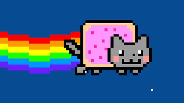 Carte meme Nyan Cat — Full Art