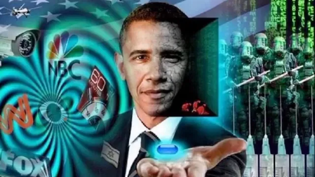 Carte meme Obama Holding a Pill