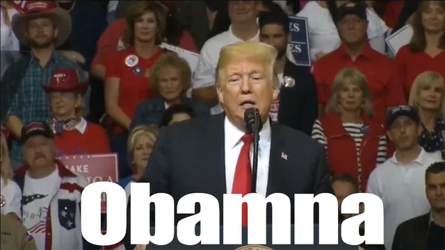 Obamna meme card