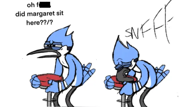 Carte meme Oh Fuck Did Margaret Sit Here