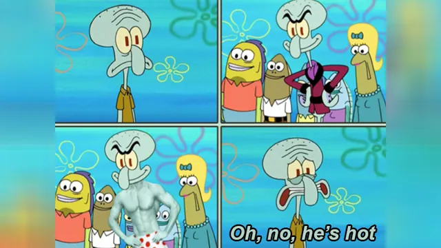 Carte meme Oh No He’s Hot