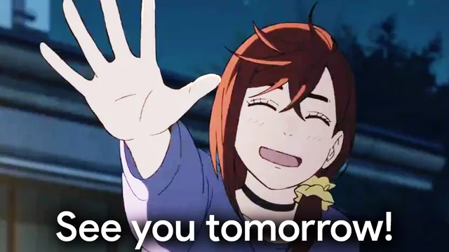 Carte meme Okarun, See You Tomorrow!
